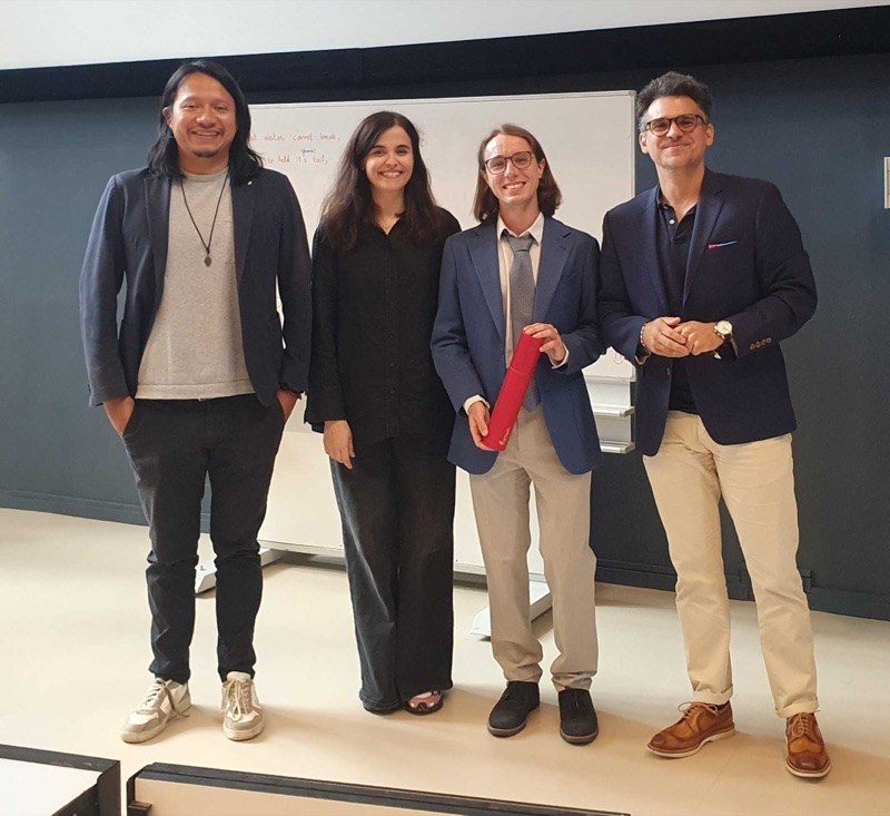 MSc defence of Gabriele Blasi