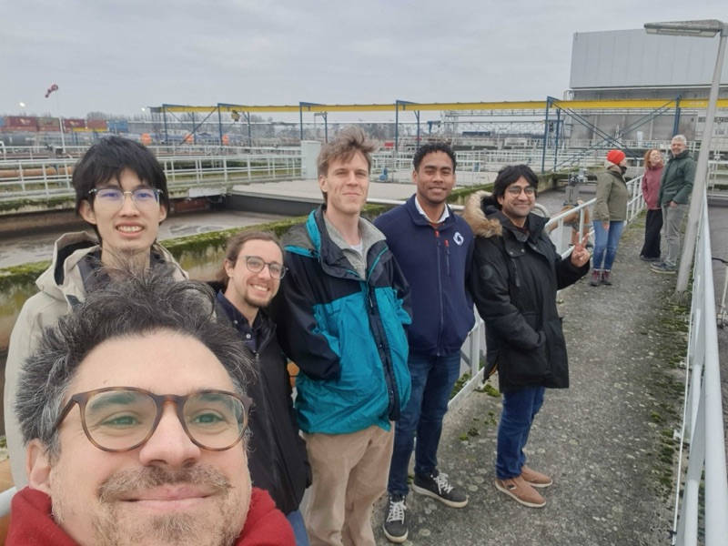 Waste water treatment plant visit